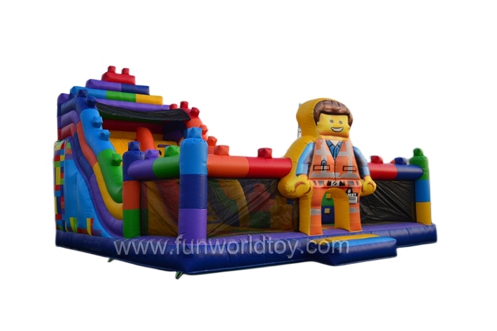 Lego Theme Inflatable Playground FWF163